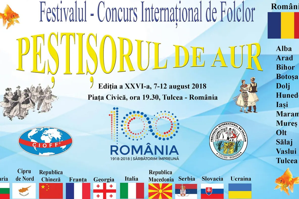 7 - 12 august - „Peştişorul de Aur” - ediţia XXVI