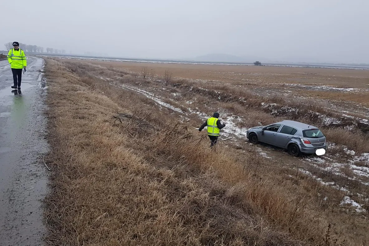 Doi răniţi în urma unui accident produs aproape de I.C. Brătianu