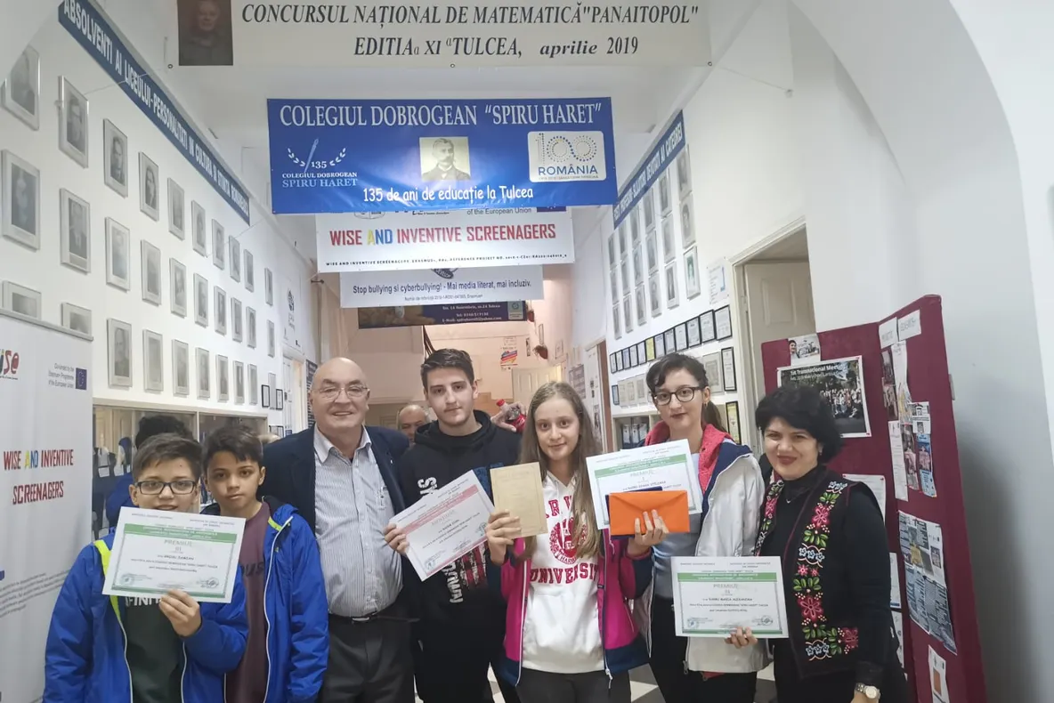Salbă de premii şi menţiuni pentru elevii tulceni la Concursul interjudeţean "Laurenţiu Panaitopol"