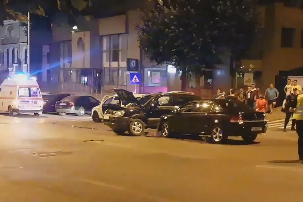Accident pe strada Babadag din cauza neacordării de prioritate. Un om a fost rănit