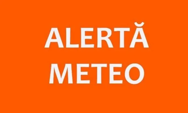 Cod portocaliu de ploi și vijelii pentru jumătate de județ