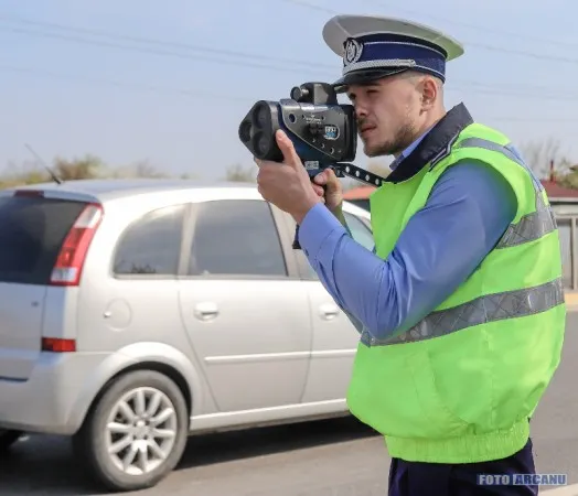 Atenție la viteză! Acțiuni la nivel național cu toate aparatele radar pe străzi