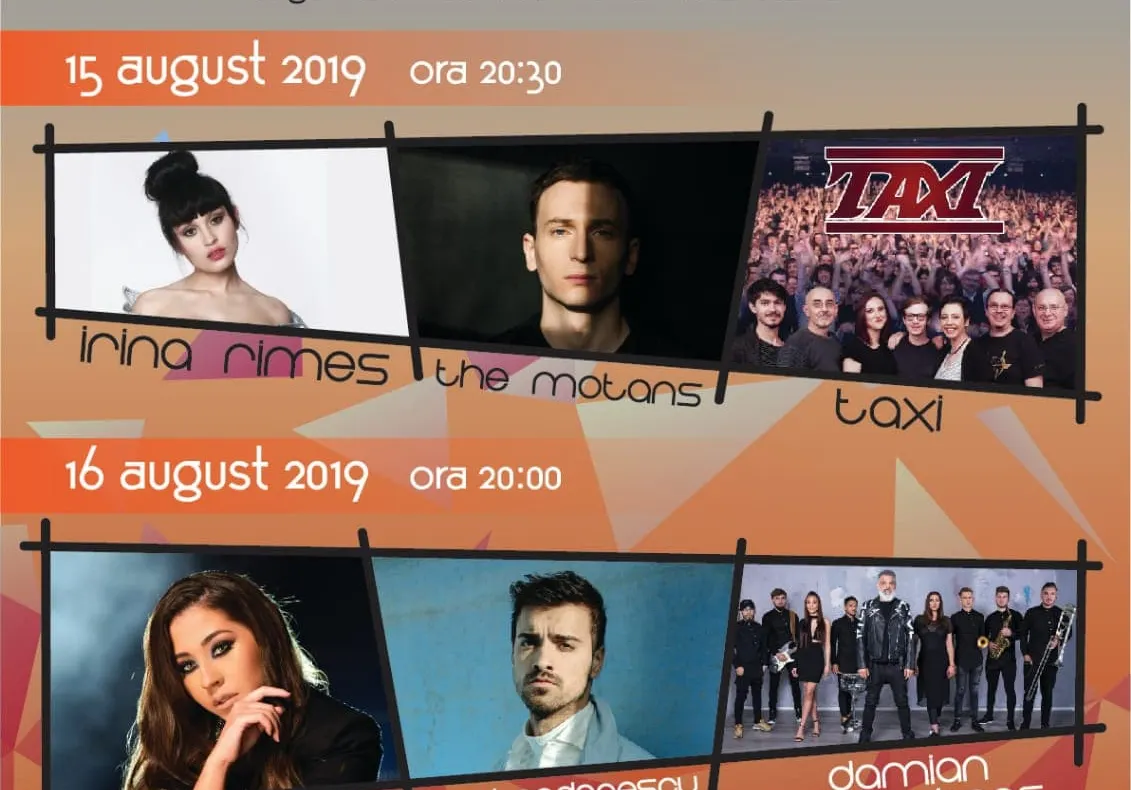 Zilele Municipiului Tulcea - Programul evenimentelor din perioada 14-17 august 2019