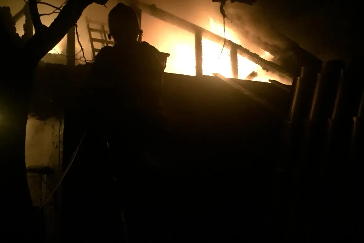 Incendiu la Babadag. A ars o casă