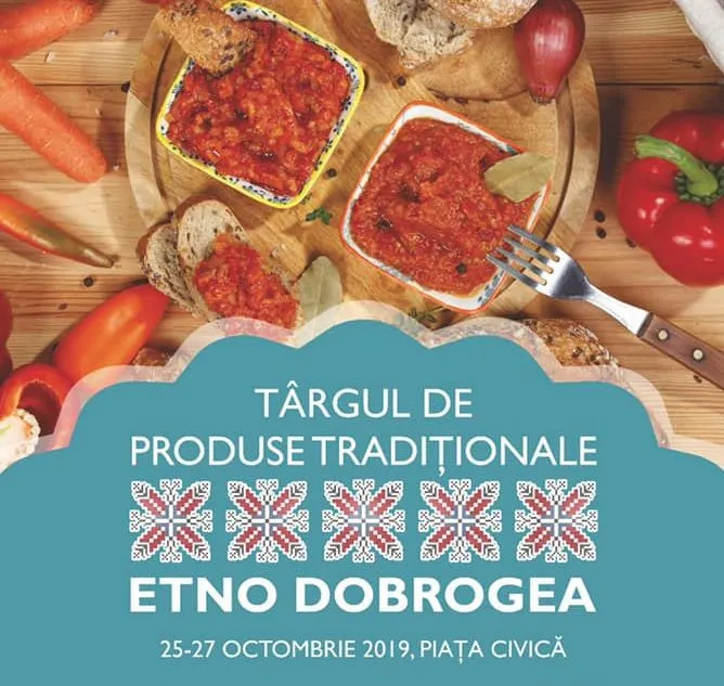 Târgul de Produse Tradiționale Etno Dobrogea în Piaţa Civică