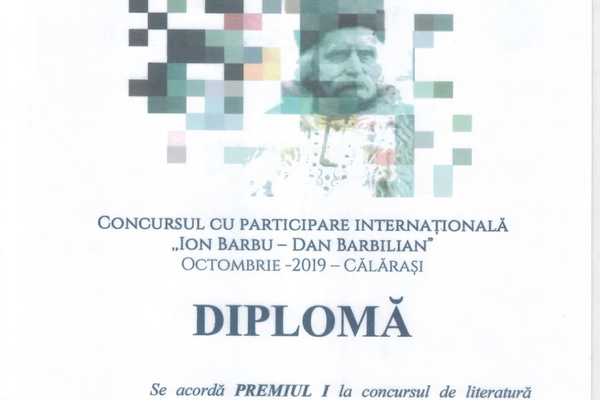 Premiu întâi la un concurs internaţional de literatură pentru o elevă de la Moisil