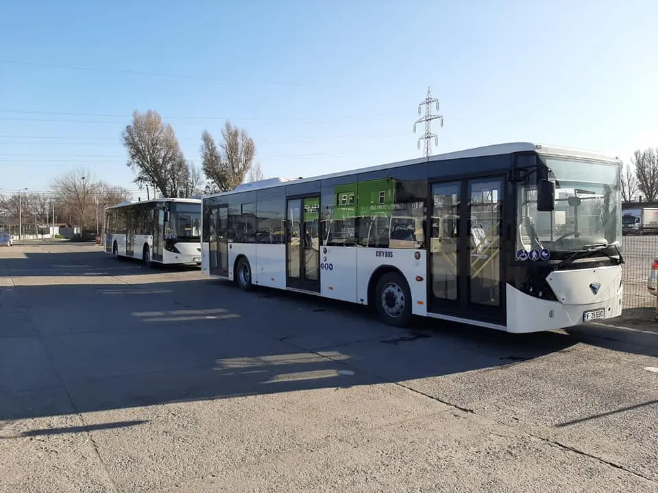 Achiziţie în leasing: Două autobuze nou-nouţe pentru STP Tulcea!