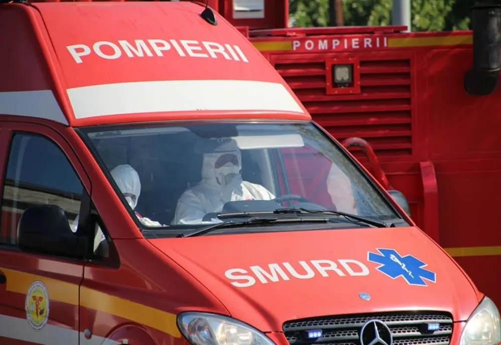 Motociclistă rănită în urma unui accident