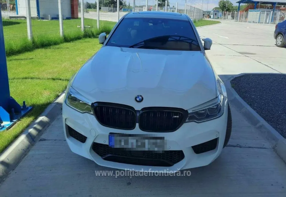 Bolid de lux căutat în Germania, descoperit de poliţiştii de frontieră tulceni