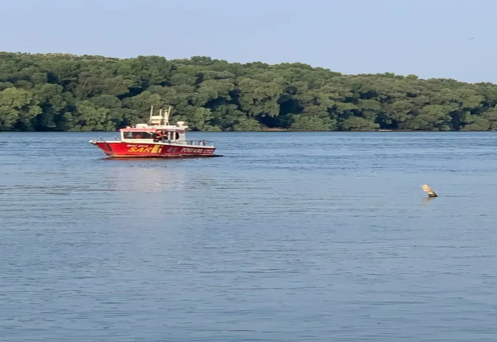 VIDEO Bărbat dispărut în apele Dunării