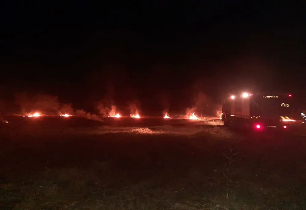 TULCEA Trei incendii în mai puțin de o  oră
