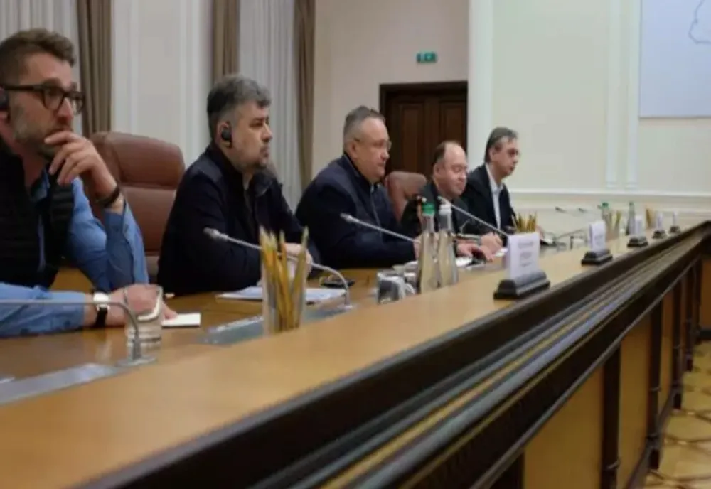 Premierul Ciucă și Marcel Ciolacu au fost marți la Kiev. Ce au stabilit cu președintele Zelenski