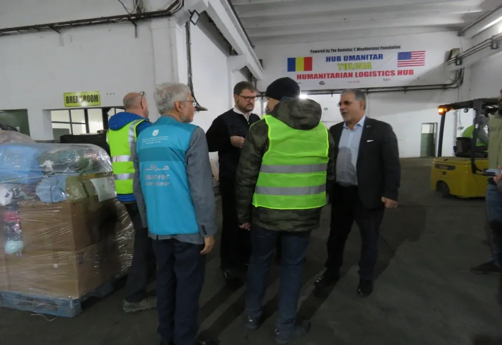 Delegație a Adunării Parlamentare a Mediteranei, vizită de lucru la hub-ul umanitar de la Tulcea