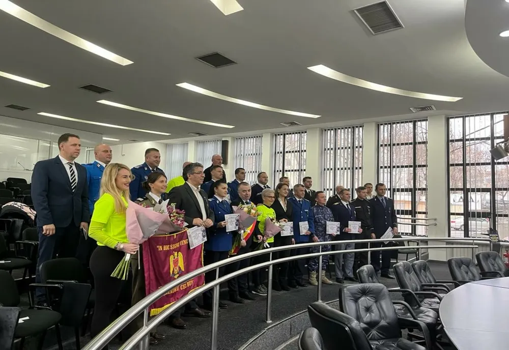 FOTO Ștafeta Veteranilor premiată la Tulcea