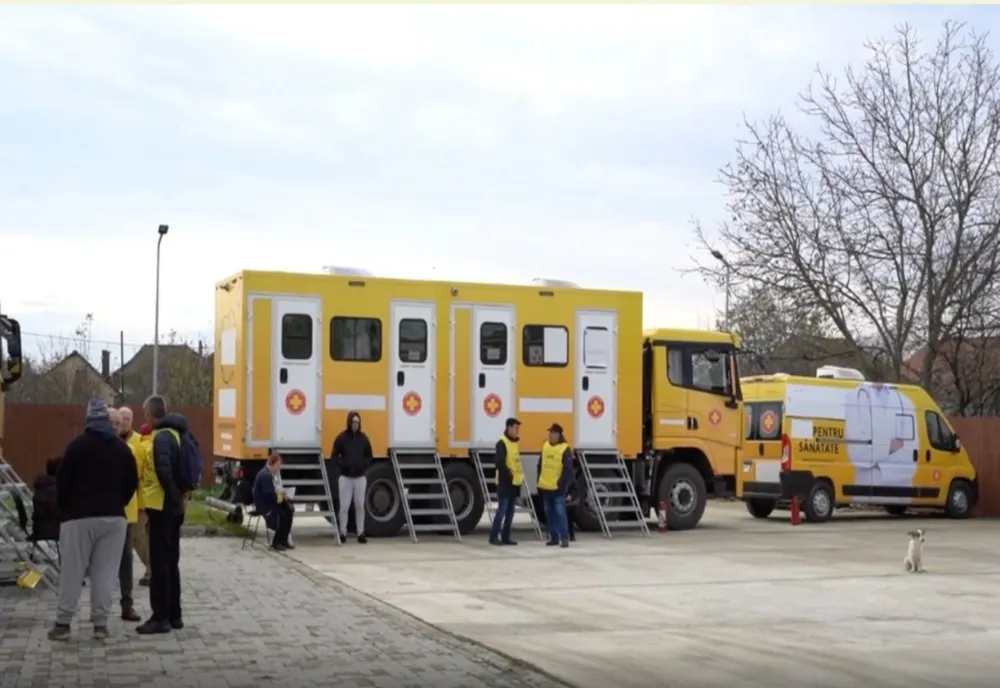 Caravana Medicală România Suverană a ajuns în comuna Adămuș, din județul Mureș!