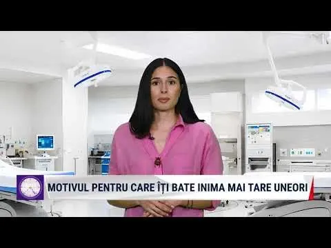 Realitatea Medicală cu Nicole Păcuraru. De ce îți bate inima mai tare uneori?