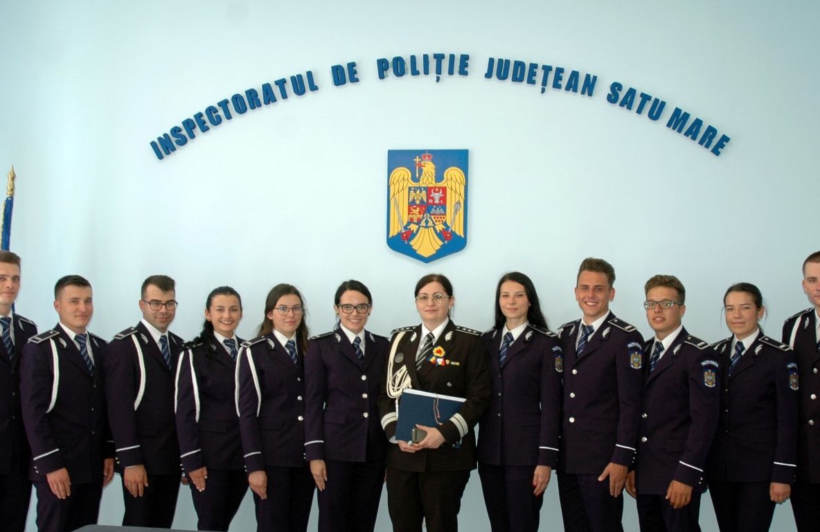 Zece agenți noi la Inspectoratul de Poliție Tulcea
