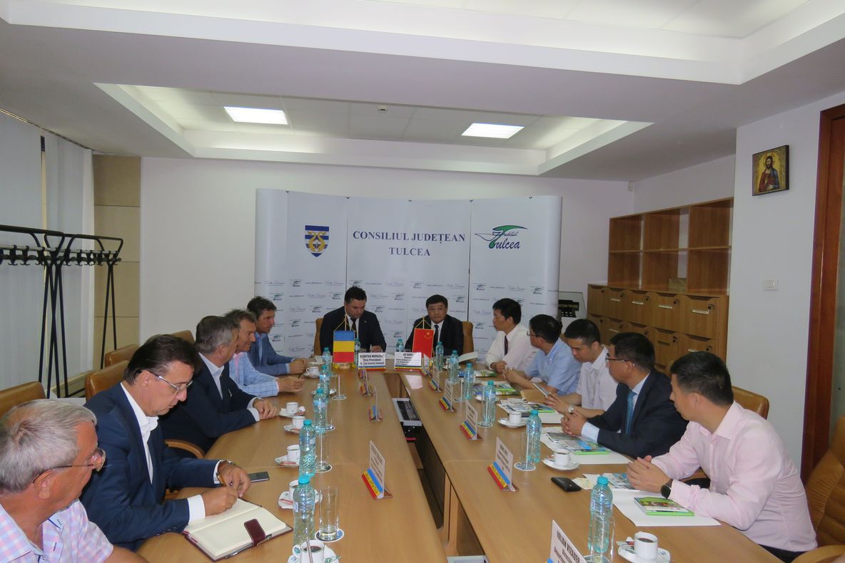 Delegație a districtului Gusu, Suzhou, în vizită la Tulcea