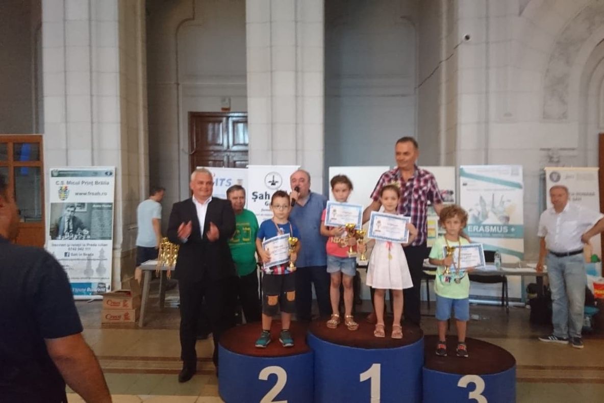 Medalie de argint pentru Alexandru Guriencu la Trofeul Şah Club Galaţi!