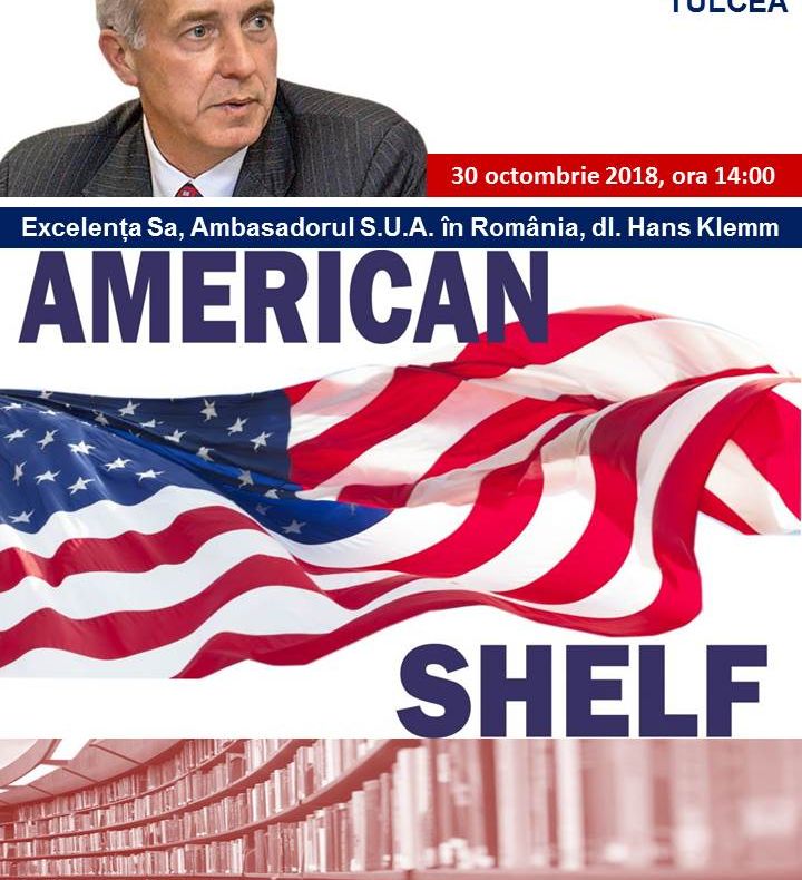 Ambasadorul american Hans Klem va face o donație de carte la Biblioteca Judeţeană