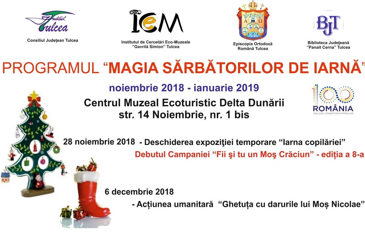 "Magia sărbătorilor de iarnă" la ICEM Tulcea