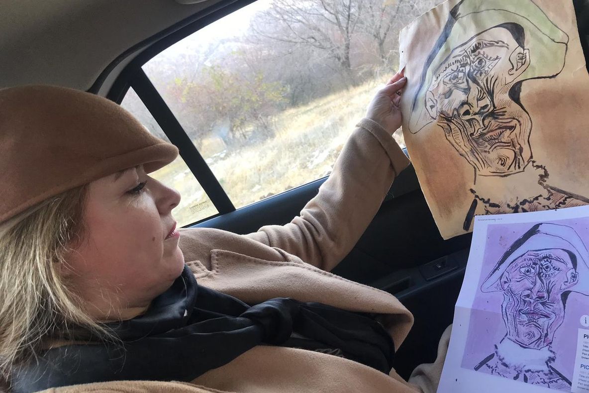 Pânza unui Picasso din ,, Jaful secolului" descoperit îngropat la Carcaliu