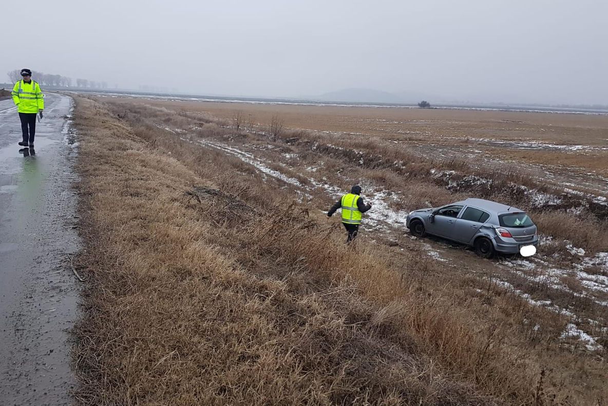 Doi răniţi în urma unui accident produs aproape de I.C. Brătianu