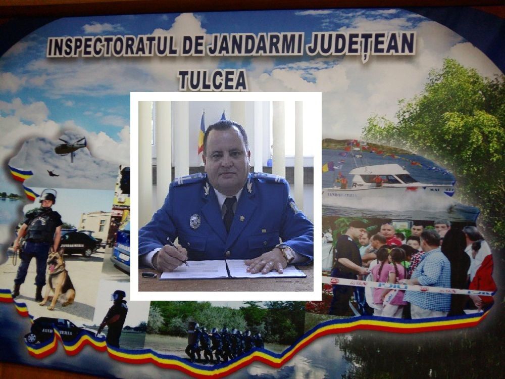 Colonelul Florian Nicolau este noul inspector-şef al Inspectoratului Judeţean de Jandarmi Tulcea