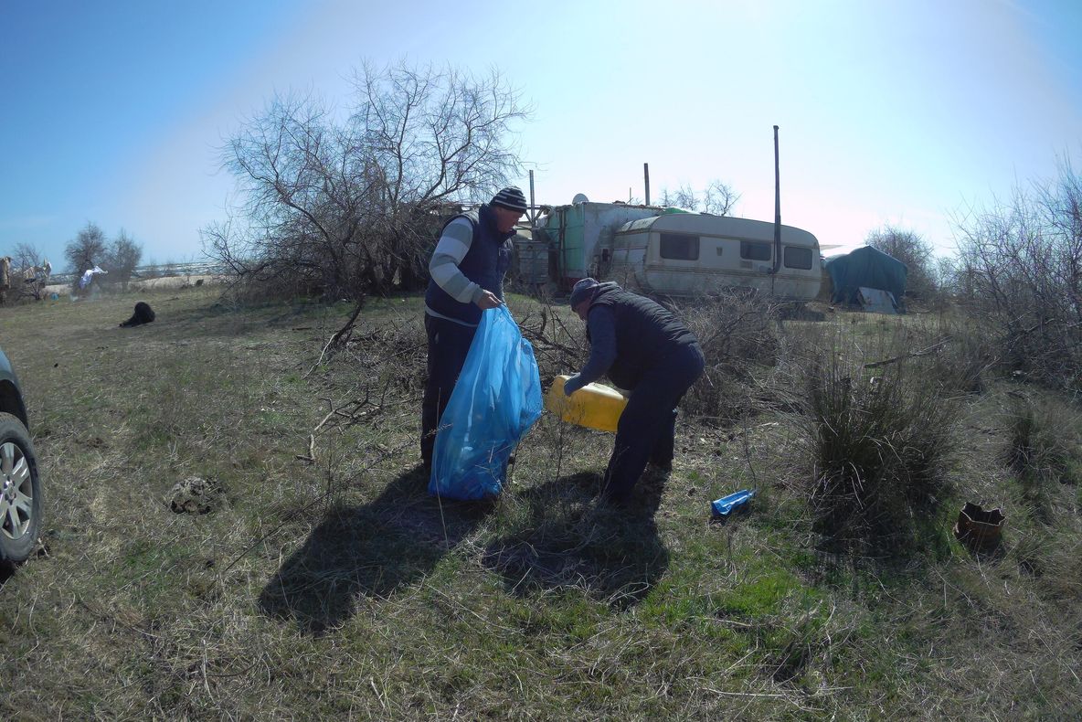 A început igienizarea ţi ecologizarea de primăvară în ARBDD