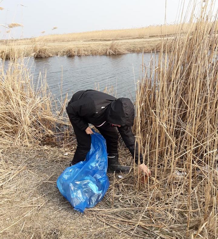 Jandarmul-atlet Sorin Andrici a oferit azi cel mai frumos mărţişor Deltei Dunării