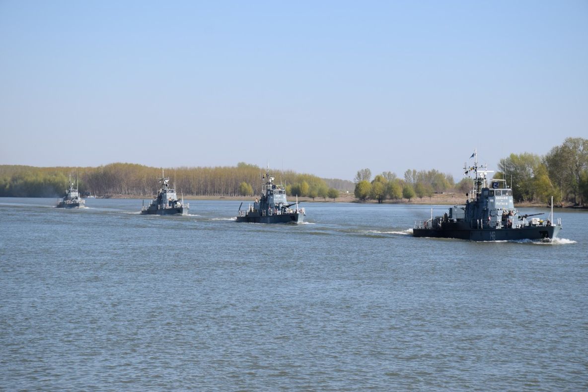 Instrucție pe fluviul Dunărea Exercițiul "Danube Protector 19.1" la final