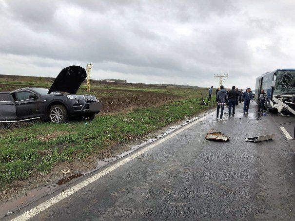 Deputații PNL de Tulcea, George Sișcu și Vasile Gudu, implicați într-un accident rutier