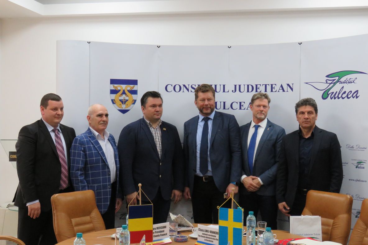 Delegație suedeză din domeniul asistenței sociale, în vizită la Tulcea