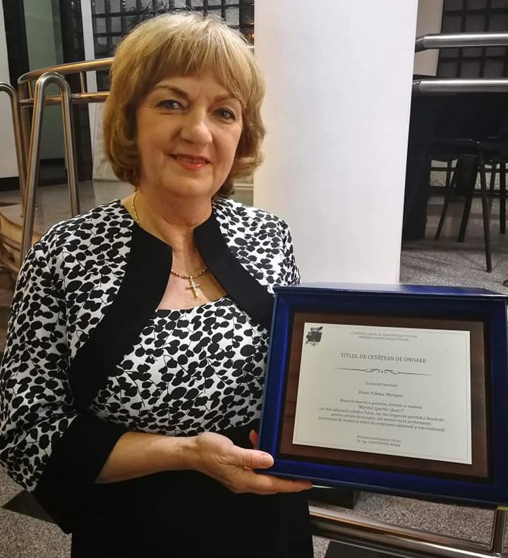 Elena Fidatov Moruzov a primit titlul de "Cetăţean de onoare" al municipiului Tulcea