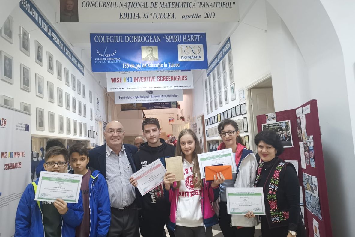 Salbă de premii şi menţiuni pentru elevii tulceni la Concursul interjudeţean "Laurenţiu Panaitopol"