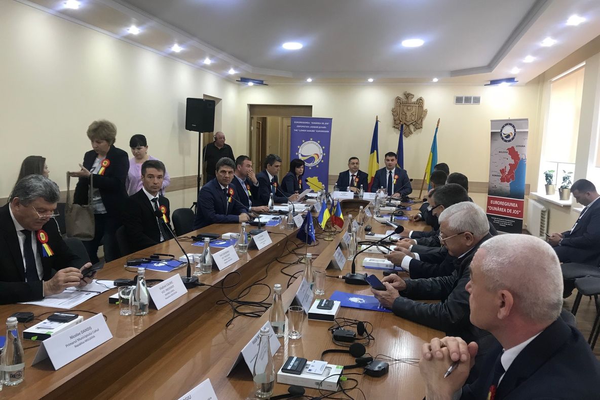 Sergiu Drangoi este noul Președinte al Asociației de Cooperare Transfrontalieră „Dunărea de Jos”
