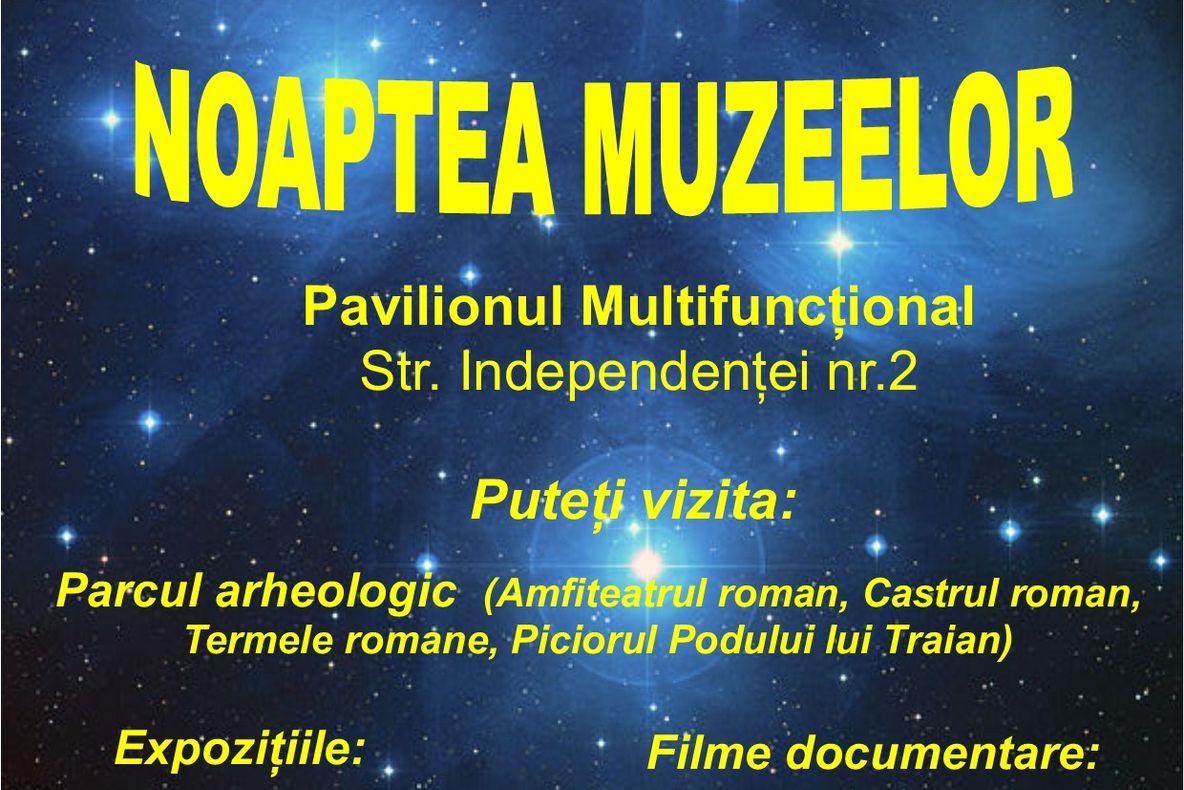 Ofertă generoasă pentru tulceni cu ocazia Nopţii Muzeelor -18 mai 2019