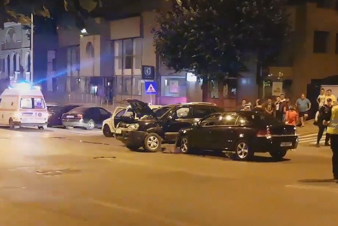 Accident pe strada Babadag din cauza neacordării de prioritate. Un om a fost rănit