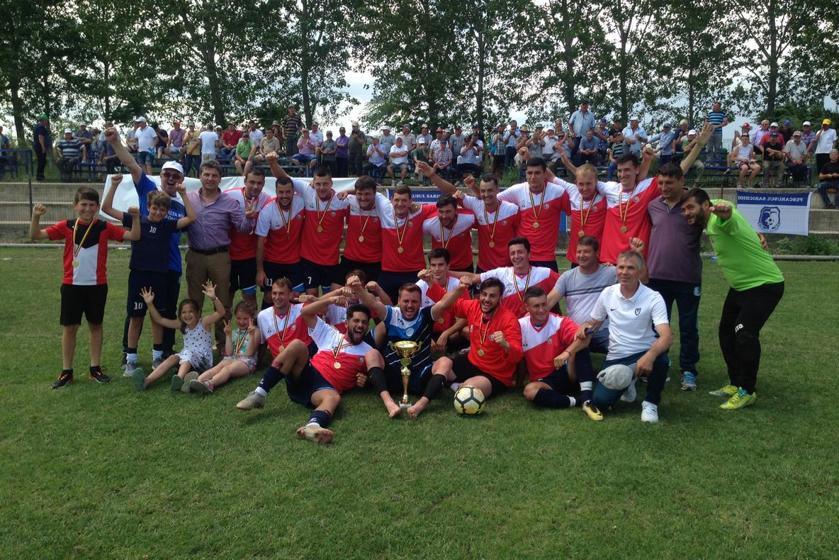 Pescărușul Sarichioi Junior, campioană la fotbal pentru al treilea an consecutiv!
