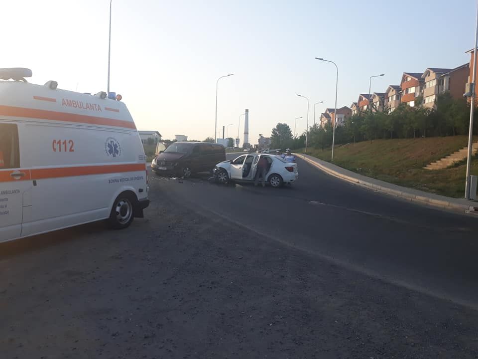 Accident pe variantă - din fericire fără victime