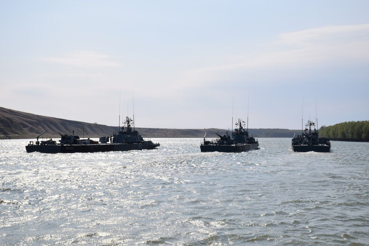 Cooperare militară româno-ucraineană pe Dunăre "Riverine 2019"
