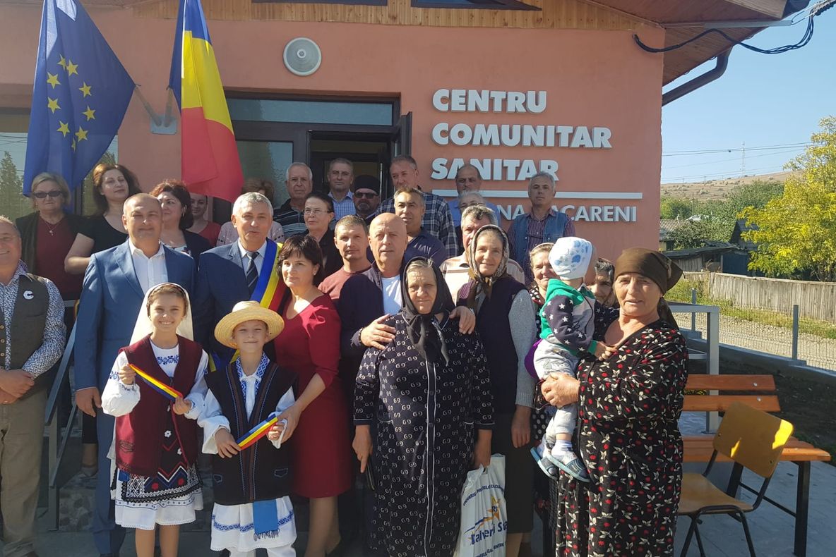 Comuna Văcăreni are de azi un Centru Comunitar Sanitar