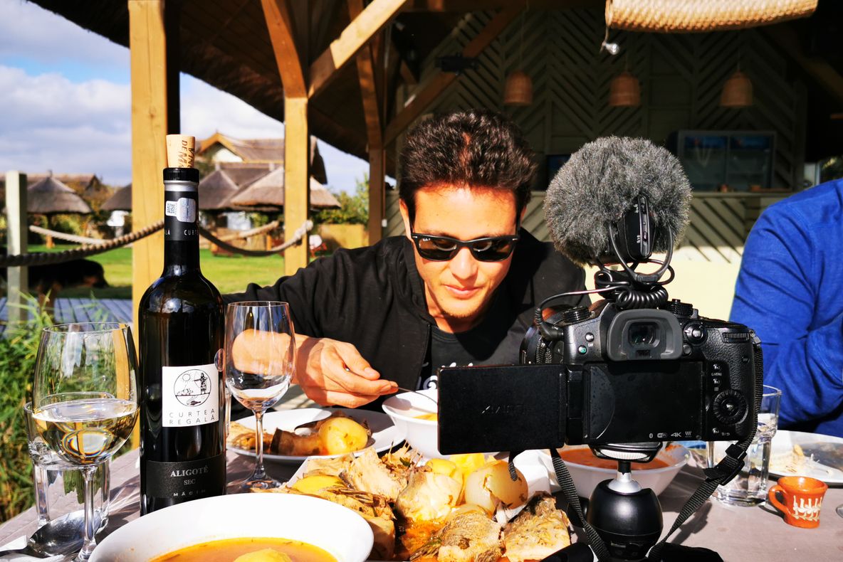 Delta Dunării promovată internațional de un celebru vlogger