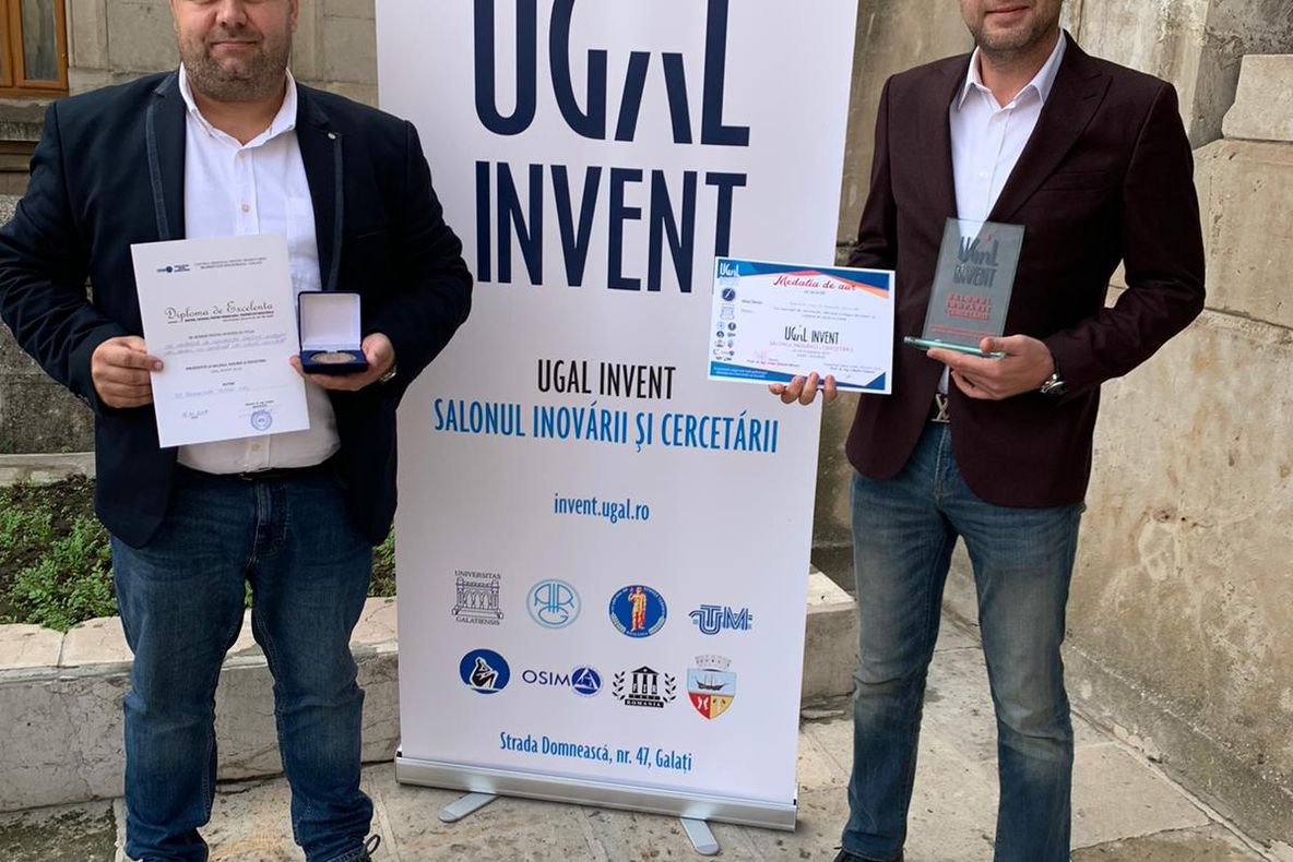 Betonul celular ecologic (BCE) medalia de aur la Târgul de invenţii şi inovaţii de la Galaţi