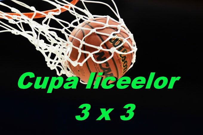 Sâmbătă de la 10.00 la Polivalentă avem "Cupa Liceelor la Baschet"
