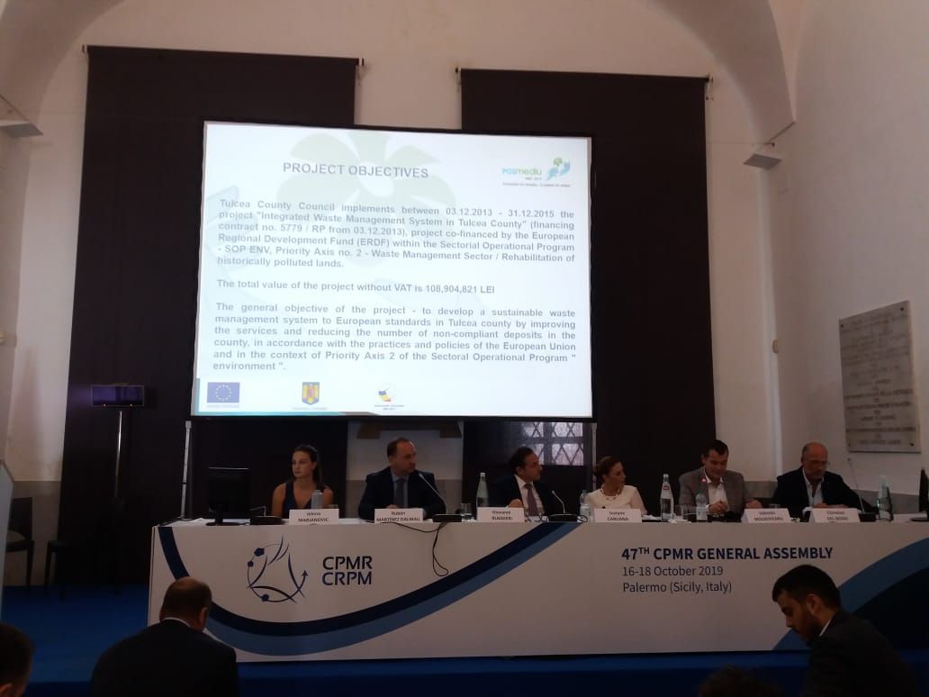 Delegație tulceană condusă de președintele Horia Teodorescu, prezentă în aceste zile la lucrările Adunării Generale a CRPM