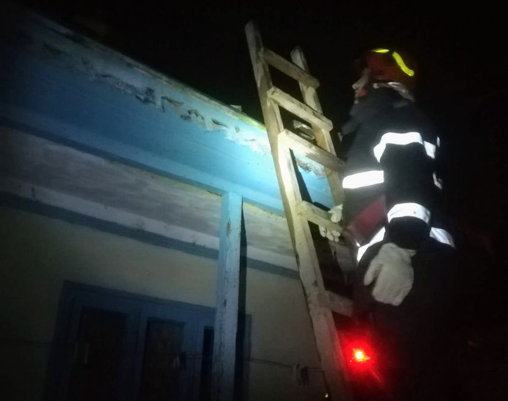 Incendiu la Jilila de la un coș de fum