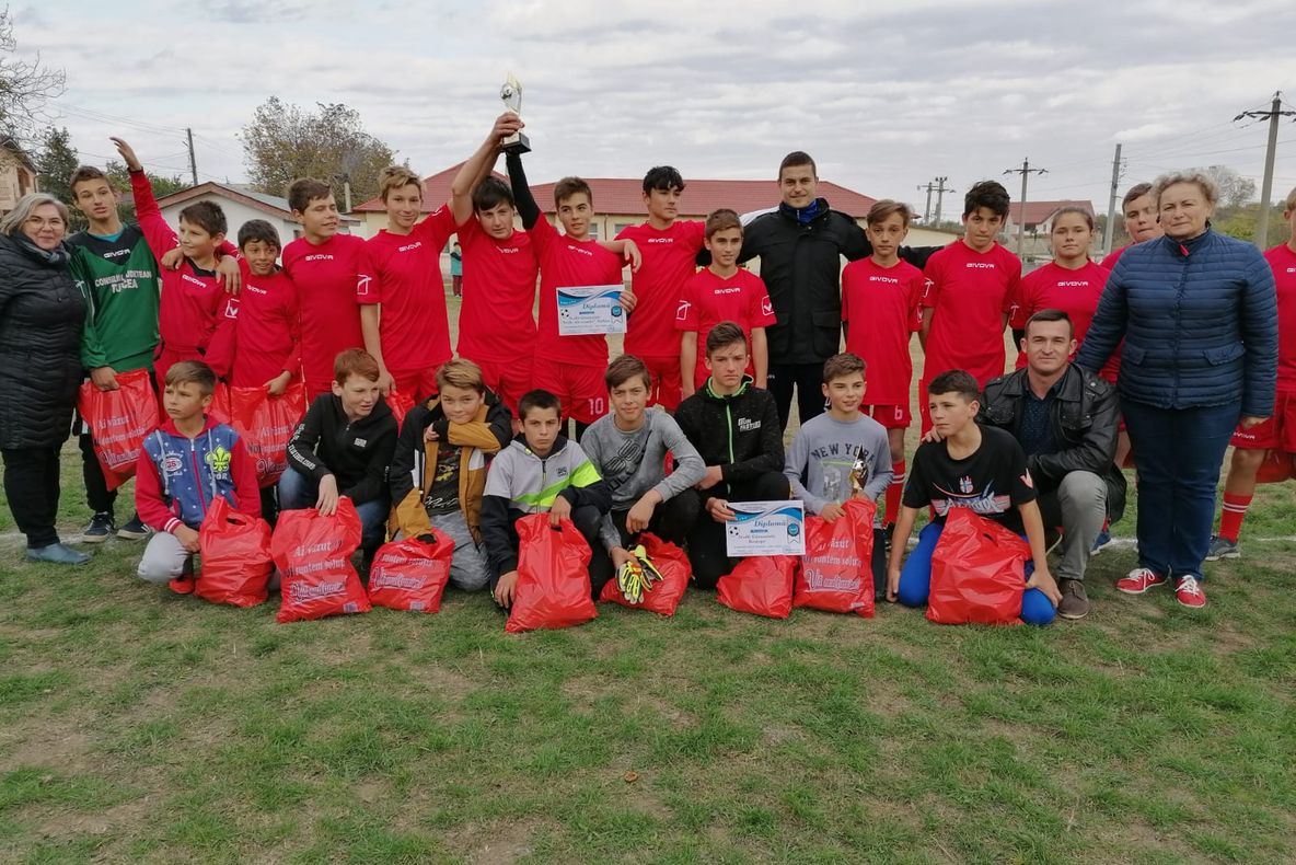 Memorial fotbalistic la Şcoala "Vasile Alecsandri” din Nufăru