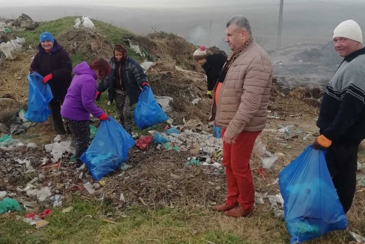 "Curăţenia de primăvară"a început la Beidaud de azi