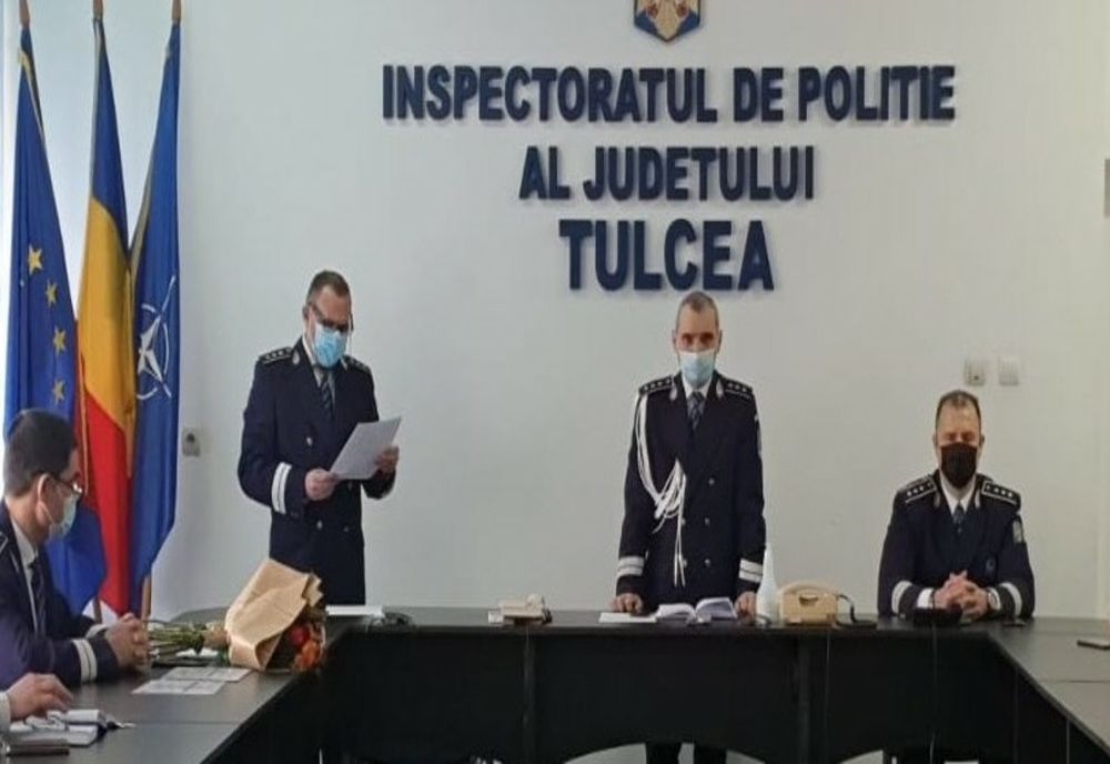 Avansări în grad la IPJ Tulcea de Ziua Poliției Române
